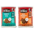 thumbnail image 3 of Ol' Roy Bacon Cheeseburger and Country Stew Cuts in Gravy Wet Dog Food Variety Pack, 13.2 oz Cans, 12 Count, 3 of 10