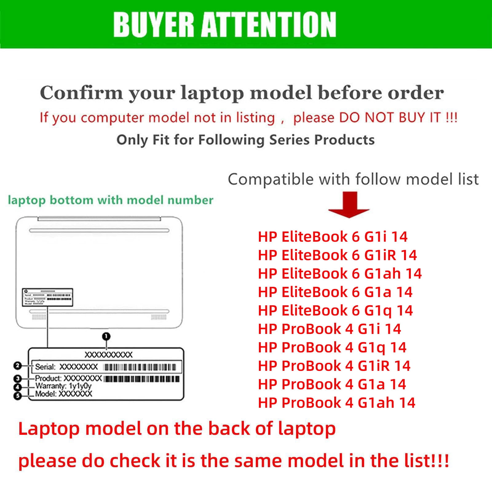 Laptop Cover Case for HP EliteBook 6 G1i /G1a/G1q & ProBook 4 G1i/ G1a /G1q 14inch [not Compatible with Any Other Model] 2-in-1 PU Leather Notebook Sleeve(Blue)