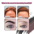 thumbnail image 4 of Jaysuing Eyebrow Printing Set Lazy Makeup Eyebrow Printing Eyebrow Cream Ha, 4 of 4