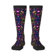thumbnail image 2 of Picia Women Crew Soft Moisture-wicking Socks Colorful Mexican Pattern Design Cotton Socks, One Size fit All, 2 of 9
