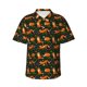 thumbnail image 1 of Balery Cute Little Foxes Camisas hawaianas de manga corta para hombre, camisas playeras de corte holgado, camisas de vacaciones con botones,Medium, 1 of 7