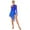 Royal Blue, variant on Haitryli Women Lyrical Dance Dress Cut Out Lace Ballet Leotard Black XL