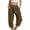 Khaki, variant on Capri Pants for Women Summer Casual Pant Stretch High Waisted Pants Dressy Capris Pant with Pocket plus Size Pants for Women Work Casual High Waist Peg Pants with Tie Womens Casual Pants