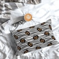 thumbnail image 5 of Pofeuu Haloween Pumpkins Print Polyester Microfiber Plush Pillowcases, Super Soft and Cozy Pillow Case Covers with Envelop Closure（Pillow core not included）-14"x20", 5 of 6