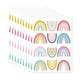 thumbnail image 3 of Calcomanías de pared de multicolores con dibujos animados, 10 hojas para habitación infantil, guardería, aula, decoración DIY., 3 of 7
