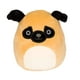 thumbnail image 1 of Peluche Squishmallows, oficial de Kellytoy Pug Dog, 20 cm, 1 of 1