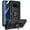 Black, variant on for Samsung Galaxy S10e Case with HD Screen Protectors, Military-Grade Metal Ring Holder Kickstand 15ft Drop Tested Shockproof Cover Case for Samsung Galaxy S10e (2019) Black