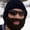 Navy, variant on Funny Hip Hop Hat With Fake Beard Mask Novelty Adult Costume Hat Perfect For Carnival Parties Halloween Cosplay And Festive Dress Up Navy One Size