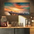 thumbnail image 3 of Designart 'Wooden Pier ' Landscape Photo Canvas Art Print, 3 of 3