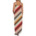 thumbnail image 3 of Robe d'Été Décontractée pour Femmes Design d'Été Robe Décontractée Sans Manches Col en V Longue Robe Décontractée pour Femmes en Solde, 3 of 5
