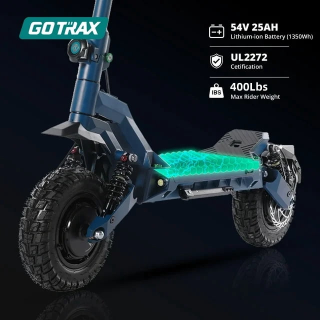 GOTRAX - Brandclub - GOTRAX GX3 Electric Scooter Adult with Dual