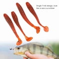 thumbnail image 4 of 50 piezas de 5 cm Lacres de Pesca de PlásStico Blando Tail Grub Cebos de Gusano de Peces Accesorio para Entusiastas de la Pesca, 4 of 7