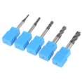 thumbnail image 3 of End Mill Set, Milling Cutter, 5pcs 4 Flute End Mill CNC Milling Cutter Set Cutter Tool End Mill Accessories, Drill Mills, Square Nose, 3 of 8