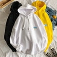 thumbnail image 3 of Guardurnaity Sudadera con capucha de primavera impresa para hombres y mujeres, suéter con capucha, abrigo, Top para parejas Prendas para la parte del cuerpo negro L, 3 of 6