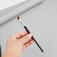 thumbnail image 4 of 1Pc Eyeliner Brush Knife Edge Makeup Brush Liquid Eyeliner Brush Ultra Thin Fine Oblique Angle Flat Head Eyebrow Brush, 4 of 11