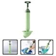 thumbnail image 2 of Desatascador de inodoro para baño, bomba de vacío, desatascador de inodoro doméstico, 2 of 5