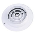 thumbnail image 6 of 1Pc Adjustable Abs Ceiling Wall Air Ventilation Cover Round Ducting Air Vent Grille Louver 250/300/310Mm Kitchen Bath Air Outlet, 6 of 9