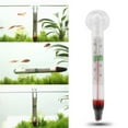 thumbnail image 6 of Jpxdew Aquarium Thermometer Submersible - Glass Fish Tank Water Temperature Monitor with Suction Cup, 0-40°C Range for Tropical Freshwater Saltwater Tanks (4.3in), 6 of 9