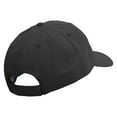 thumbnail image 4 of Love Live Travel Embroidered Low Profile Dyed Cotton Twill Cap - Black OSFM, 4 of 5