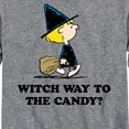 thumbnail image 3 of Peanuts - Witch Way To The Candy - Toddler And Youth Long Sleeve Graphic T-Shirt, 3 of 6