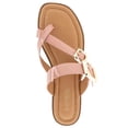 thumbnail image 4 of Kensie Women's Riri Crossover Flat Buckle Sandal, 4 of 5