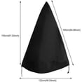 thumbnail image 3 of Garden Fountain Cover Tree Shape Reusable Drawstring CoverBlack, 3 of 5
