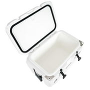 Lifetime 65 qt Bear-Resistant Camping Cooler, Premium High Performance, Ice Retention, Hard Cooler, 75 Can Capacity, Arctic White (90997)
