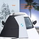 thumbnail image 4 of Protector de nieve para coche, 6 ganchos, antirrobo, para parabrisas delantero, antirrobo, con espejo retrovisor, parasol, 4 of 9