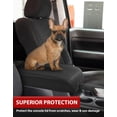 thumbnail image 5 of KBH Center Console Cover for Toyota Tundra 2007-2013 & Sequoia 2008-2022, Washable Fabric Armrest Lid Protector for Toyota Interior Accessories, Black, 5 of 8