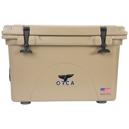 UPC: 0040232017148 | ORCA 40 Quart Capacity Hard Sided Cooler Tan