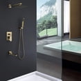 thumbnail image 2 of Three Functions Shower Set, Pressure Balanced Complete Shower System with Rough-In Valve, 2 of 5
