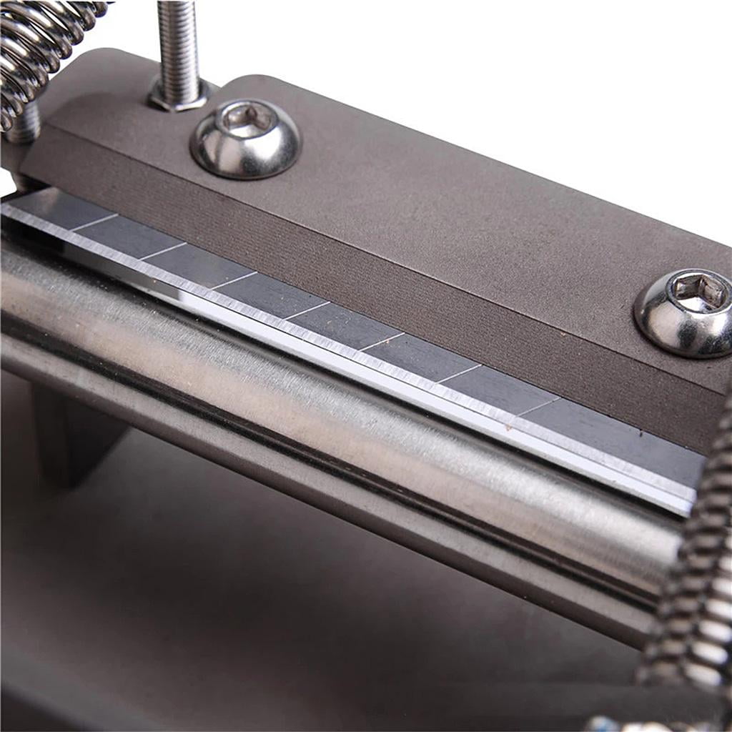 Leather Paring Machine Leather Skiver Splitter with ,Leather Skiving Machine Leather Peeling Machine Leathercraft diy for Home