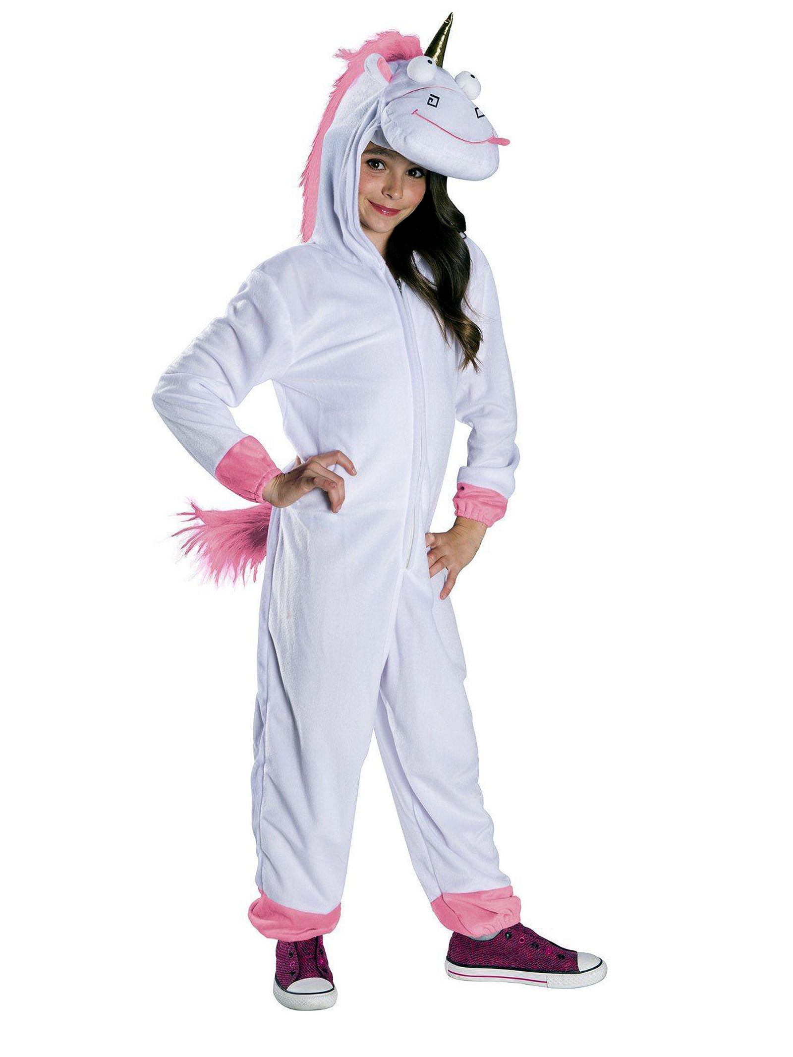 Kids Despicable Me Fluffy Unicorn Costume Medium 8-10