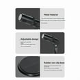 thumbnail image 2 of Condenser Microphone Desktop Recording Microphone for PC Laptop Streaming Video Games Podcasts Vocals, 2 of 8