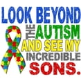 thumbnail image 2 of CafePress - Look Beyond 2 Autism So Stainless Steel Travel Mug - Insulated Stainless Steel Travel Tumbler 20 oz., 2 of 3
