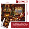 thumbnail image 3 of Hwkond Christmas Calendar Advent Christmas Countdown Calendar 24 Day Countdown Surprise 1000pcs Puzzle, 3 of 7