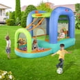 thumbnail image 2 of iRerts Inflatable Bounce House, Toddler Kids Bounce House without Blower, Inflatable Castle Bouncy Houses Outdoor Play with Handbag, Indoor Bounce House for Yard Park Lawn Garden Backyard, Colorful, 2 of 7