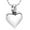 Silver, variant on Men Women Little Heart Memorial Cremation Jewelry for Ashes Holder Urn Necklace Lockets for Human Ashes Pendent for Ashes and Chain