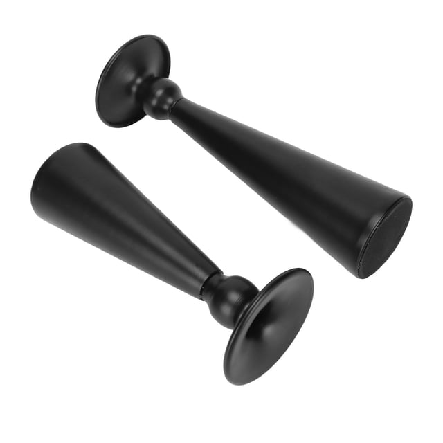 Pillar Candle Holder Black Candle Holder Durable Exquisite Texture 2Pcs for Home ANGGREK Otros