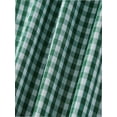 thumbnail image 5 of Women's Lounge Shorts Cute Soft Elastic Low Waist Plaid Print Button Front Pajama Bottoms Boxer Shorts Sleepwear, 5 of 6