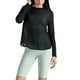 thumbnail image 5 of Top Henley,Blusa deportiva para mujer, poliéster, cuello redondo, manga larga, fina, sin espalda, para yoga y uso en casa, sopatenor, 5 of 9