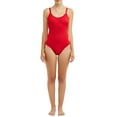 thumbnail image 2 of No Boundaries Juniors' Rib Ring Open Side One Piece Swimsuit, 2 of 4