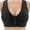 244#Black, variant on Clothing Push Up Bras for Women Comfortable Daisy Bra For Seniors 2025 New Comfortable Front Closure Button Bra Cotton Bras For Older Women Plus Size Lace Bras Underwire Brassiere Everyday Bras
