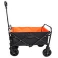 thumbnail image 5 of Collapsible Folding Wagon Cart for Garden, Shopping, Beach, and Camping - Portable Outdoor Utility Wagon Trolley with Storage, 5 of 7