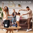 thumbnail image 5 of iDIGMALL Receptor Bluetooth 5.4 avanzado para estéreo doméstico, adaptador de audio inalámbrico para altavoz con cable, transmisión de música estéreo para coche con conector RCA de 3,5 mm, 20 horas de, 5 of 5