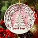 thumbnail image 4 of Colgante navideño de acrílico | Adorno redondo con textura cóncava | Decoración ligera para coche y oficina, 4 of 6