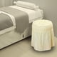 thumbnail image 4 of Accesorios de del para las Blanco crema shamjiam Funda Sillas Redondas, 4 of 8