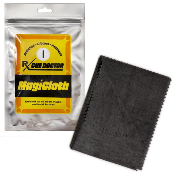 Cue Doctor Billiard Pool Cue MagiCloth Polishes Cleans Protects