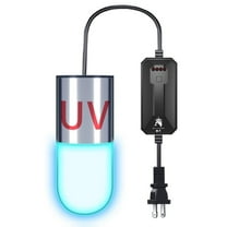 Mini 3W Timer UV Small Aquariums Lamps Blue Filter Water Clean Lamp Algae Control UV Light for fish tank