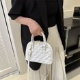 thumbnail image 1 of Bolso de mano para mujer, Bolso de mano de cuero PU, Bolso de mano elegante Simple, bandolera (blanco), 1 of 6